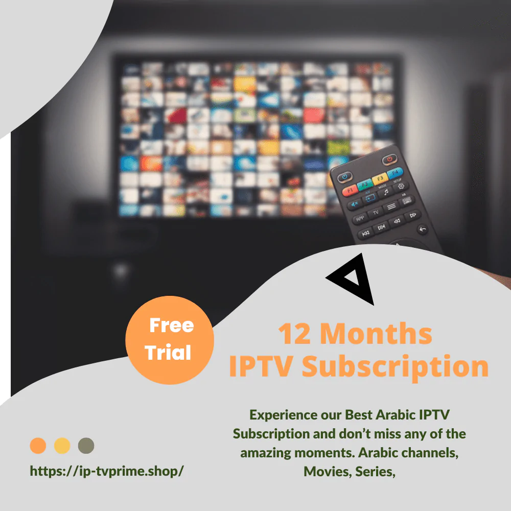 12 Month IPTV Subscription